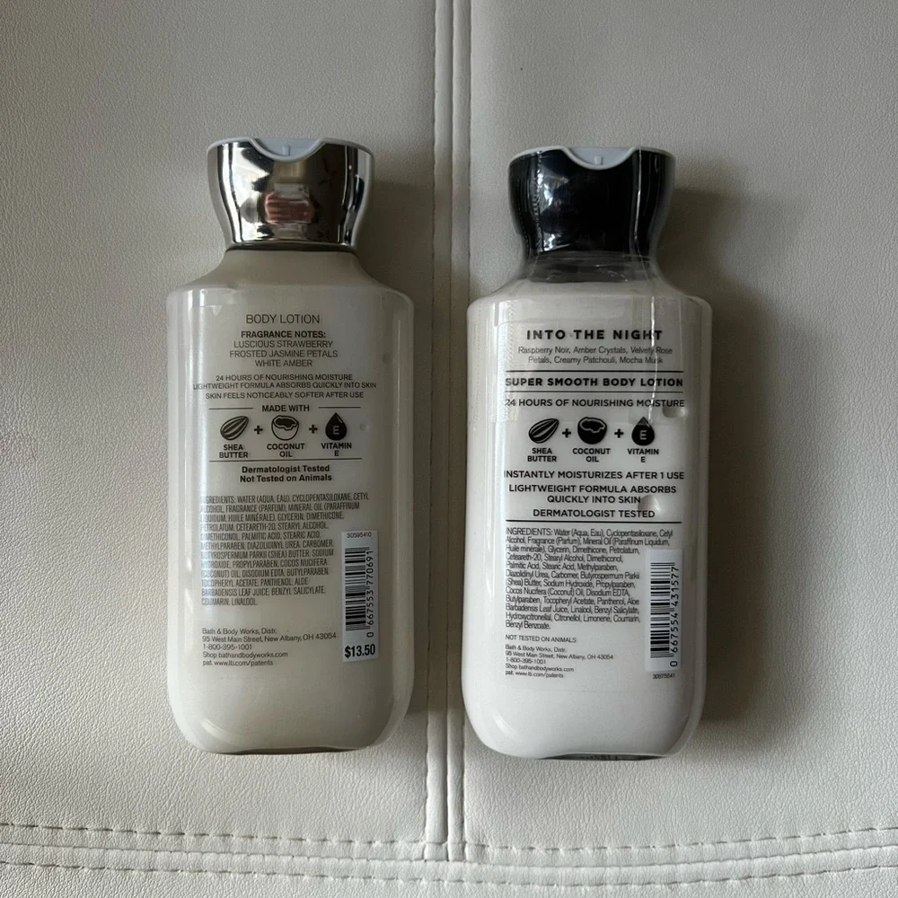 Bath & Body Works Secret Wonderland and Into The Night Body Lotion - Picture 2 of 3